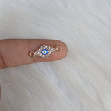 GOLD EVIL EYE CHARM FOR RAKHI AND BRACELET