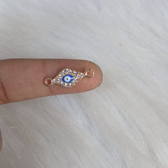 GOLD EVIL EYE  CHARM  FOR RAKHI  AND  BRACELET