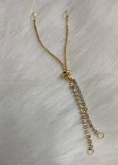 DIAMOND  JARKAN SLIDER  BRACELET