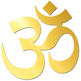 Om Golden Acrylic Cutout for Resin Art / Art and Craft