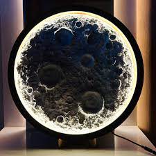 LUMI MOON LIGHT ROUND MDF BASE