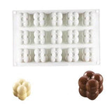 6627 multi cavity bubble candle mould