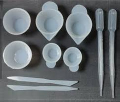 Multi cup 10 pc off set Mould 25 ml 10 ml with stick with drope