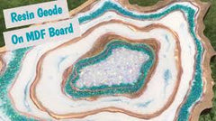 Geode Wall Art MDF