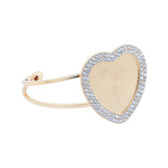 Heart Diamond Frame Kada