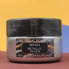SILVER METALLIC POWDER 20 GRAM