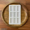 9 cavity rectangle key chain mould