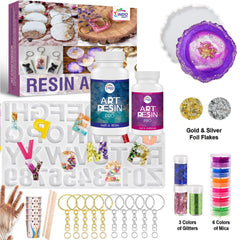 Alphabet Keychain and Coaster Making Kit – Craft Personalized Keychains & Coasters