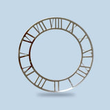 acrylic roman ring silver