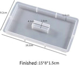 Silicone Heart Photo Frame Resin Casting Mold, Picture Display Stand Epoxy Molds Home Table Art Craft Decoration Wedding Birthday Handmade Gift Mould