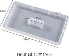 Silicone Heart Photo Frame Resin Casting Mold, Picture Display Stand Epoxy Molds Home Table Art Craft Decoration Wedding Birthday Handmade Gift Mould