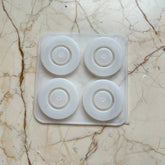 4 CAVITY ROUND EVIL EYE MOLD