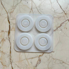 4 CAVITY ROUND EVIL EYE MOLD