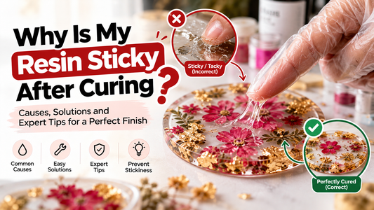 Why is my resin sticky after curing? Indo Kraft guide to causes and fixes