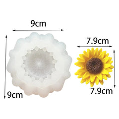 HM0042 CANDLE  SUN FLOWER  MOULD