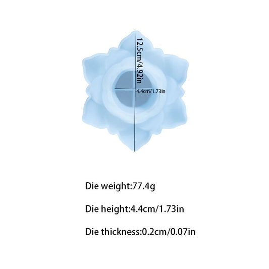 Lotus Shape T Light Candle Holder  diwali Mould