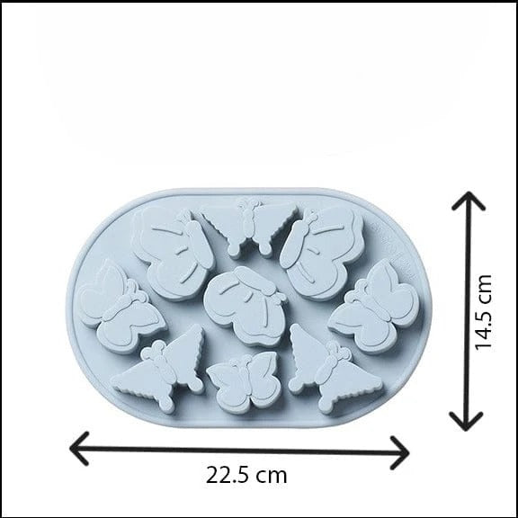 SM1482 9 Cavity Butterfly Mould for DIY