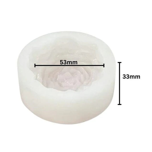 Peony Flower Candle Mould IHM009