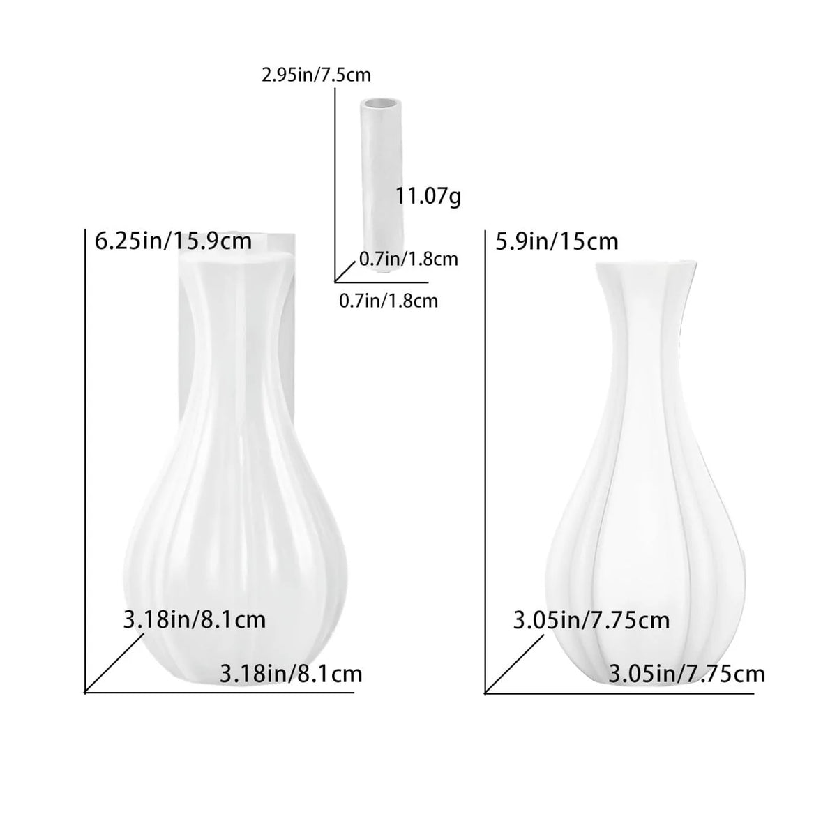Narrow Neck Vase Mould SM1093