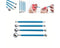4 Pcs Modeling Ball Tools, 8 Ball Stainless Steel Dotting Modeling Tools
