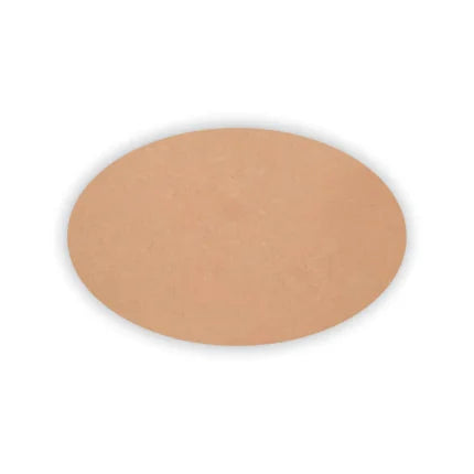 OVAL NAME PLATE MDF