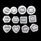 12 Pcs Ring Holder Silicone Mould For Multipurpose DIY Epoxy Resin Jewelry- 1 PC