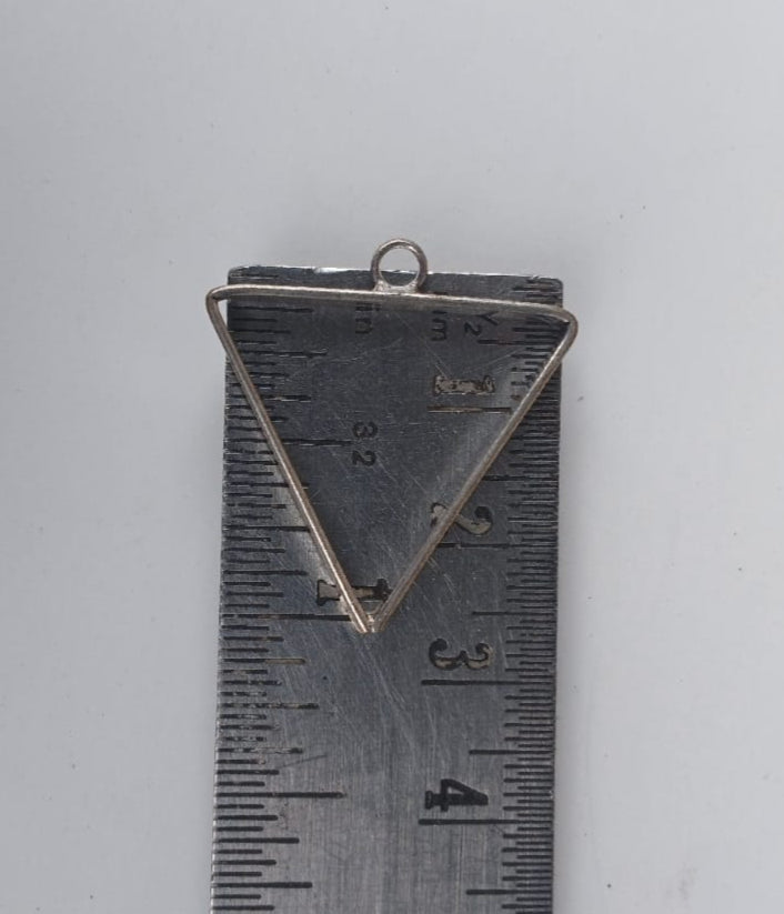 TRIANGLE SHAPE  PENDANT  BEZEL