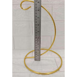 C TYPE METAL STAND  9"  (Golden, 9x5 inches)