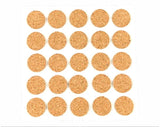 13Mm Round Cork Sticker
