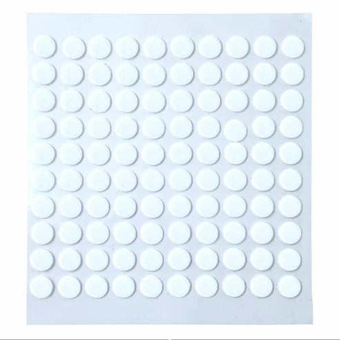12mm Double-Sided Adhesive Tape Dots for DIY, Wick Sticker For Candle Making (100 Pcs)