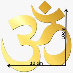 Om Golden Acrylic Cutout for Resin Art / Art and Craft