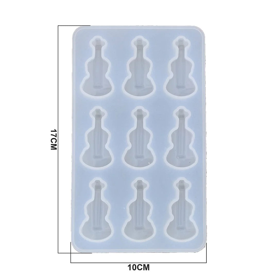 guitar  key  chain  mould/ mold