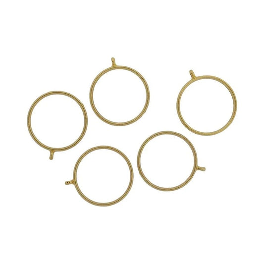 5  IN 1   ROUND  BRACELET  BEZEL  GOLD BZ187