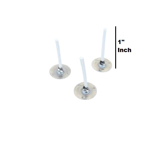 1"  INCH WHITE COATED CANDLE WICK