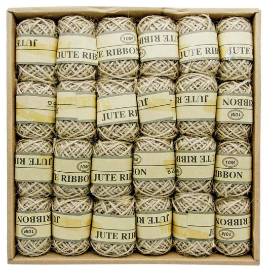 JUTE THREAD ROLL /RIBBON  10MTR