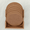 4 Inch Round Shape Coaster HOLDER SET  (6 Pcs)