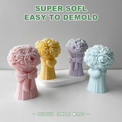 HBR381 ROSE BOUQET MOULD