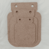 3PC  BOTTLE SET MDF