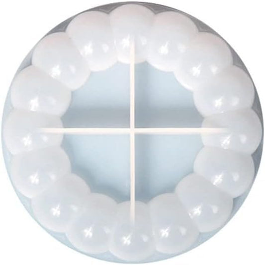 Bubble Coaster Mould/MOLD I Silicone Round Epoxy
