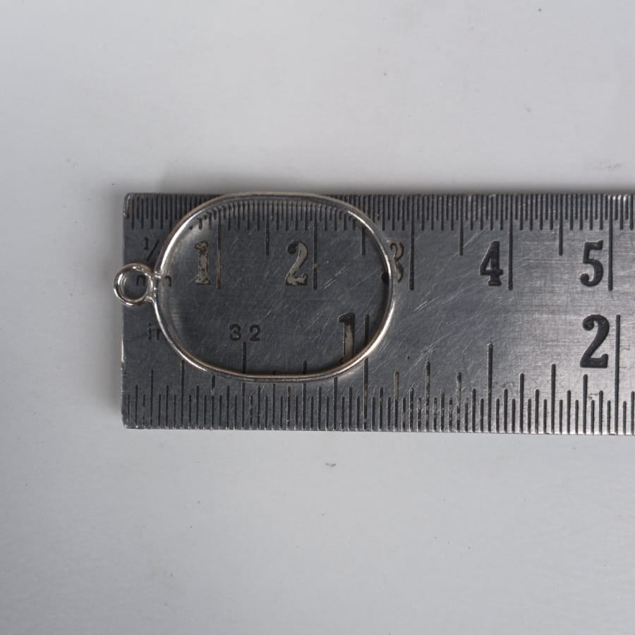 u shape pendant  bezel