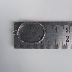 u shape pendant  bezel