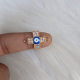 GOLD EVIL EYE  CHARM  FOR RAKHI  AND  BRACELET