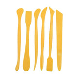 6pcs Yellow Handle Sculpting Clay Tool 68115
