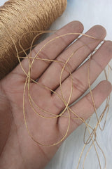 GOLD  THREAD ROLL  FOR HAND MADE RAKHI