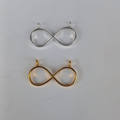 infinity  pendant  bezel