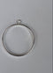 big round pendant  bezel