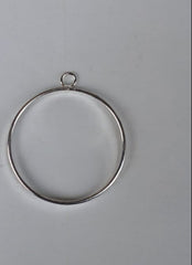 big round pendant  bezel