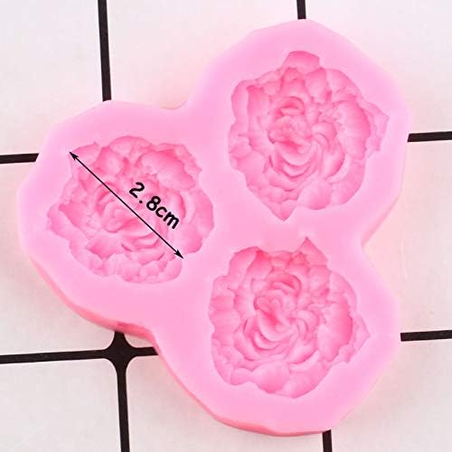 HBR3930 3  CAVITY  PINK FLOWER  MOULD