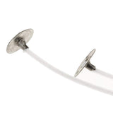 2" INCH WHITE COATED CANDLE WICK