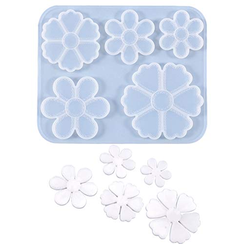 5 CAVITY  3D FLOWER  MOLD/MOULD
